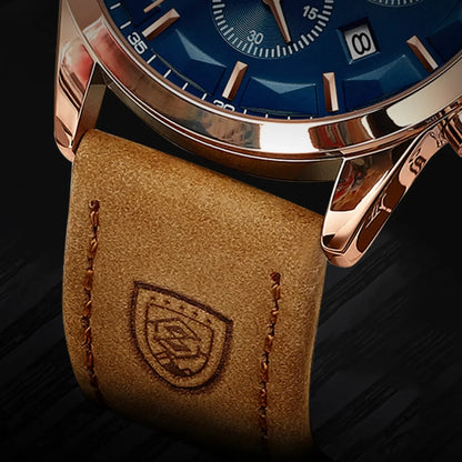 Relógio Masculino com Pulseira de Couro P. Changretta