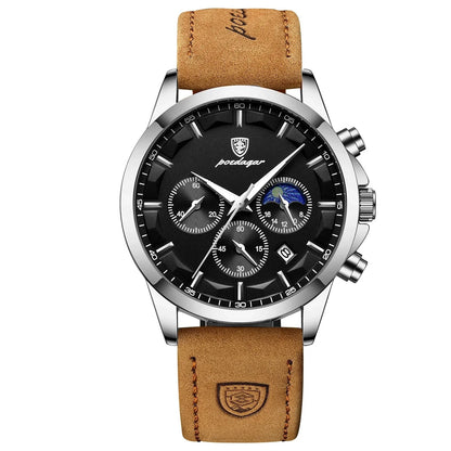 Relógio Masculino com Pulseira de Couro P. Changretta