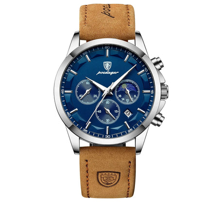 Relógio Masculino com Pulseira de Couro P. Changretta