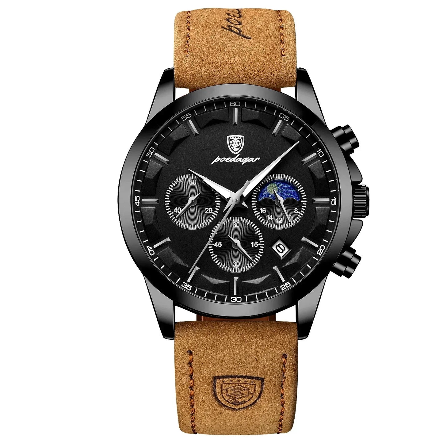 Relógio Masculino com Pulseira de Couro P. Changretta